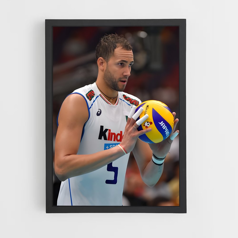 Poster Osmany juantorena – affiche Volleyball (vue 2)